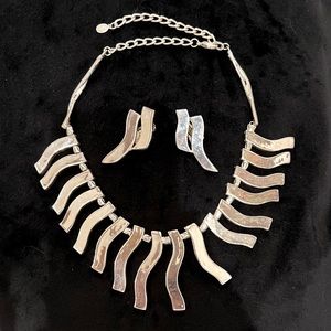 Statement Necklace and Earrings